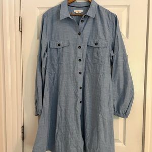 Boden chambray A-line dress, so 60